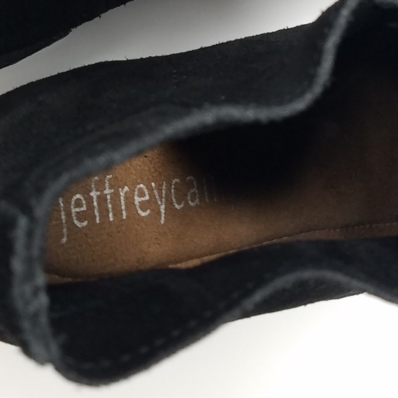 Jeffrey Campbell Chunky Heel Suede Lace Booties - Picture 4 of 6